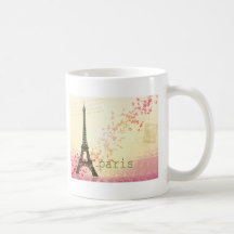 Liebe in Paris Kaffeetassen