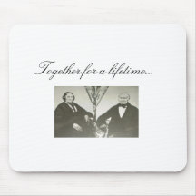 Liebe kann eine Lebenszeit dauern Mousepads