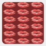Liebe-Lippenaufkleber