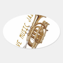Liebe-Musik-Jazz Sticker