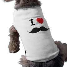 Liebe-Schnurrbart Hundeklamotten
