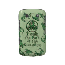 Lierre Triskel de malachite Coque Blackberry