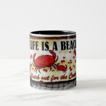Lifes une tasse de plage