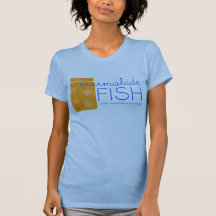 *LIGHT SHIRTS* de poissons de confiture d'oranges T-shirts