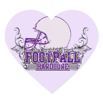 Lila Fußball-hardcore-T-Shirts und Geschenke