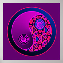 Lila Pop Yin Yang