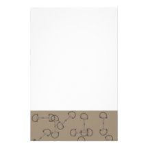 Lila Reiterpferdestückchen Druckpapier