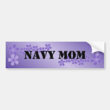Lilas profond de maman de marine adhésifs pour voiture