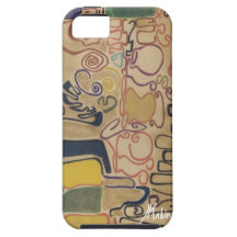 Lines and curves III by J. Kabinda Coque iPhone 5 Case-Mate