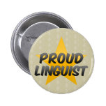 Linguiste fier pin's avec agrafe