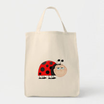 L'insecte de coccinelles de coccinelle branche le  sac