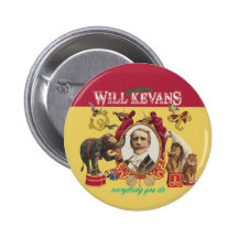 L'insigne 1 de Kevans Pin's Avec Agrafe