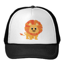 Lion doux casquettes de camionneur