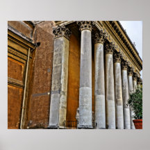 L'Italie - architecture - bâtiment Posters