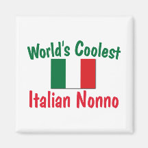 L'Italien le plus frais Nonno Magnets Pour Réfrigérateur