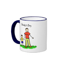 Little Boy-Becher des Vatis (Brunette fertigen) be