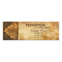 Livre antique II Cartes De Visite Personnelles