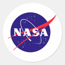 Logo de boulette de viande de la NASA Autocollants