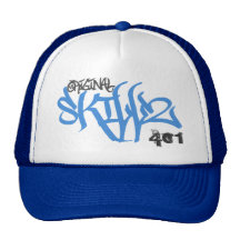 Logo original de Skillz (nouveau bleu Casquette De Camionneur