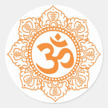 L'OM - Ohm - symbole d'Aum Autocollants