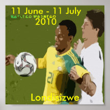 Londisizwe, am 11. Juni - 11. Juli… Plakate