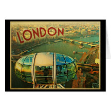 London-Panorama Grußkarten