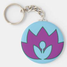 Lotus Schlüsselanhänger
