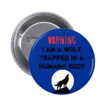 Loup d'avertissement badges