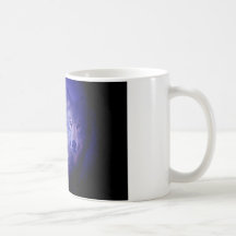 Loup et lune mug à café