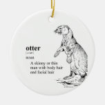 LOUTRE DÉCORATION DE NOËL