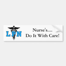 LPN medizinisches Symbol Autosticker