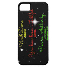 Luke-Bibel-Vers gut erfolgt, weil Sie gewesen sind iPhone 5 Cover