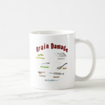 Lumière de dommage au cerveau tasses