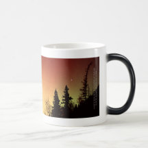 Lumières du nord Morphing la tasse