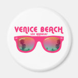 Lunettes de soleil de plage de Venise Magnets Pour Réfrigérateur
