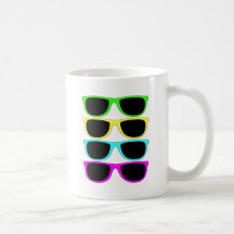Lunettes de soleil du cru RVB Fluo Tasse