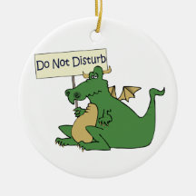 Lustig stören Sie nicht Tür-Aufhänger Weihnachtsornament