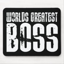 Lustige Büro Humor-Chefs: Der bestste Chef der Wel Mousepad