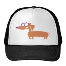 Lustige Dackel Baseball Kappe