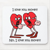 Lustige Liebe Mousepad