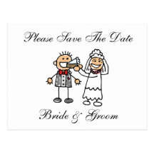 Lustige Save the Date Postkarten