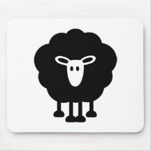 Lustige Schafe Mousepads