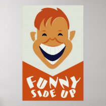 Lustige Seite herauf Plakat