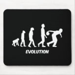 lustiger Evolutions-Bowling Mauspad