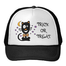 Lustiger Halloween-Miezekatze-Hut Retrokult Cap
