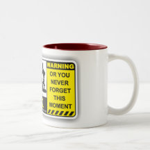 Lustiger warnender Becher #14 Tee Haferl