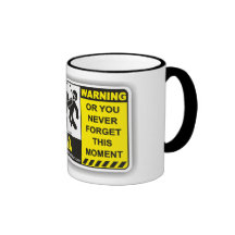 Lustiger warnender Becher #2 Kaffee Haferl