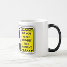Lustiger warnender Becher #4 Tee Tasse
