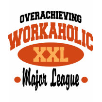 Lustiger Workaholic
