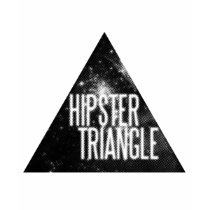 Lustiges Hipster-Dreieck